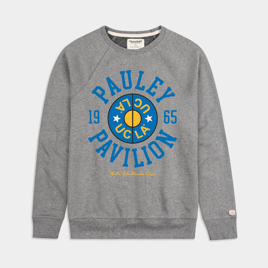 UCLA Nell and John Wooden Court Pauley Pavilion Crewneck