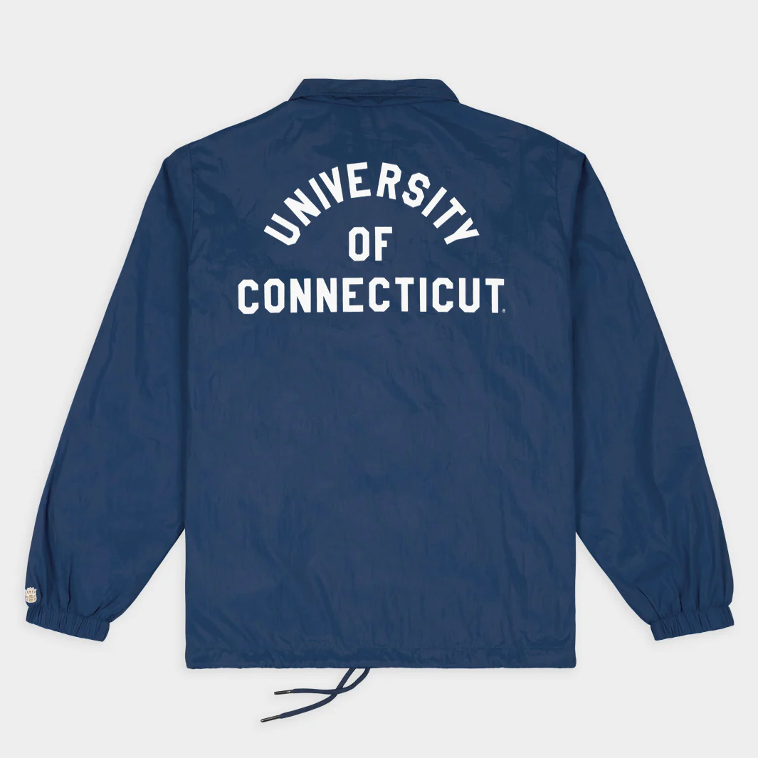 UConn Huskies 1970s Logo Coaches Jacket - Image 2