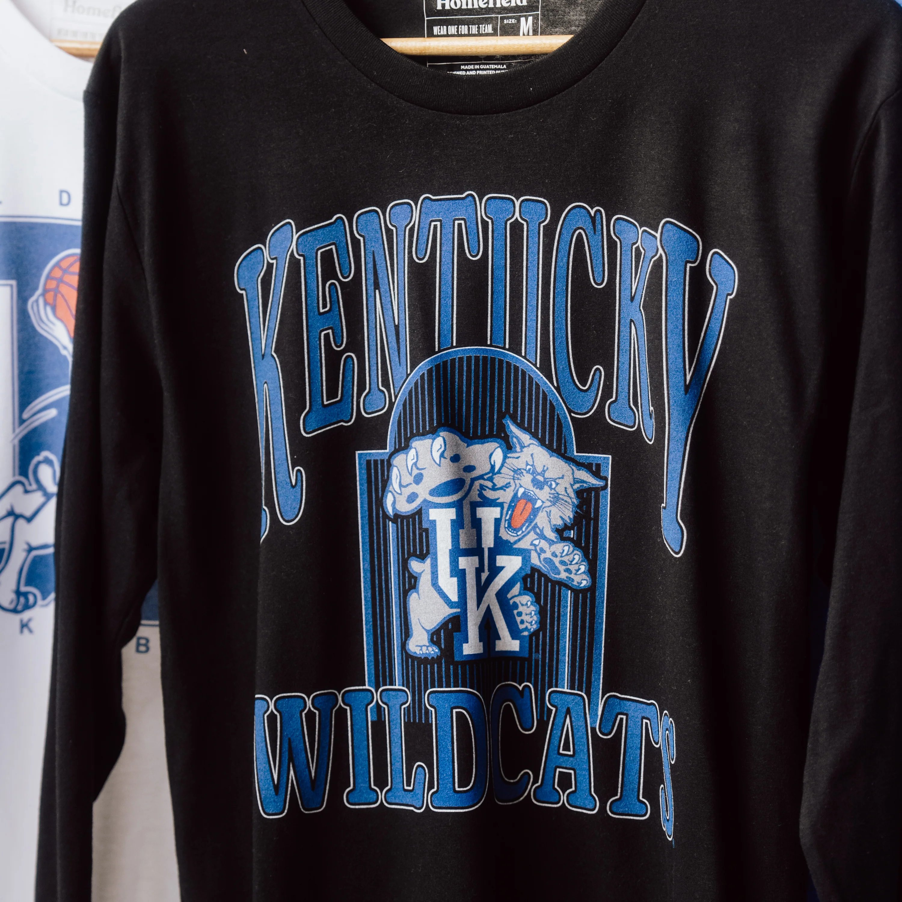 UK Wildcats Vintage-Inspired Basketball Long Sleeve - Image 2