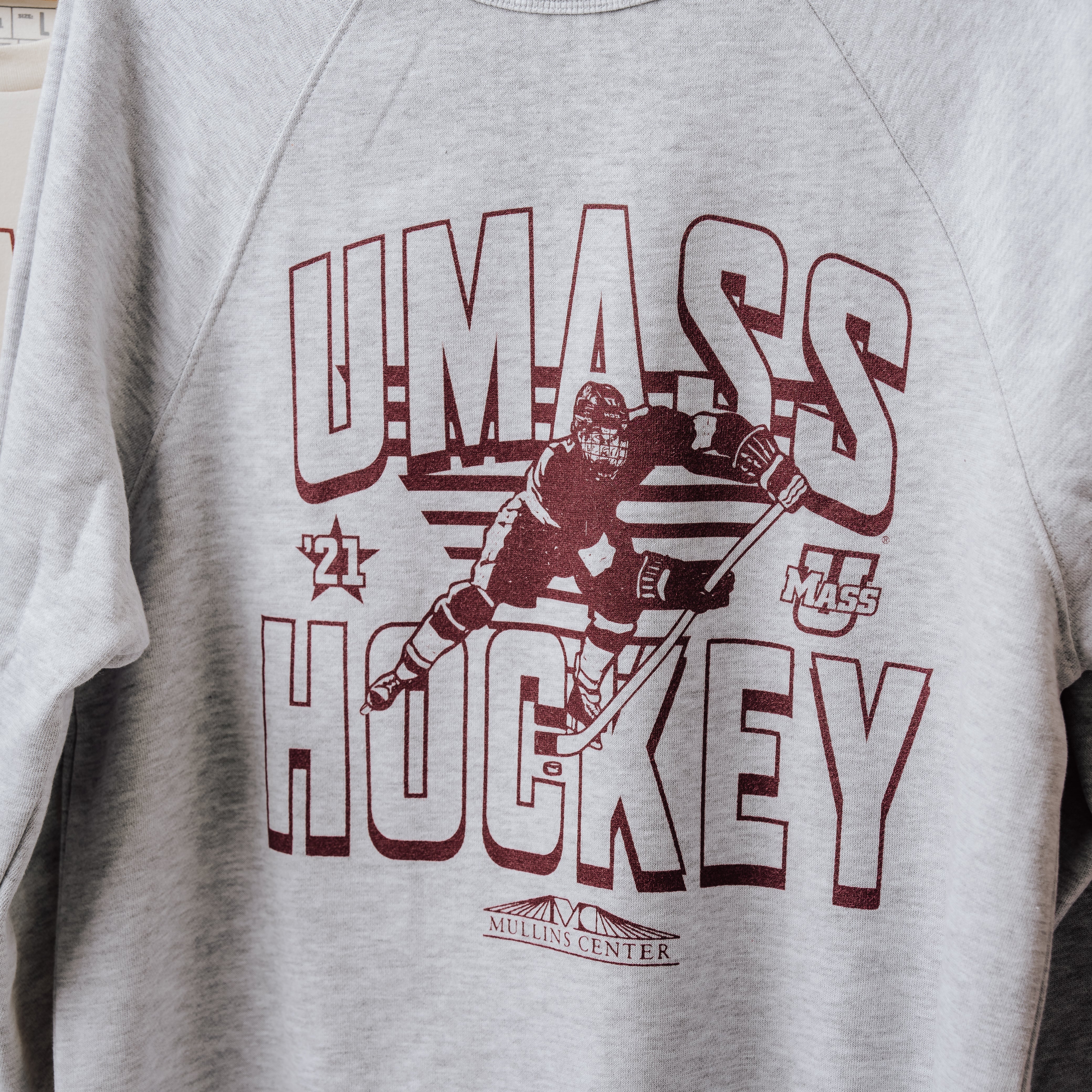 UMass Hockey 2021 National Champions Crewneck - Image 2