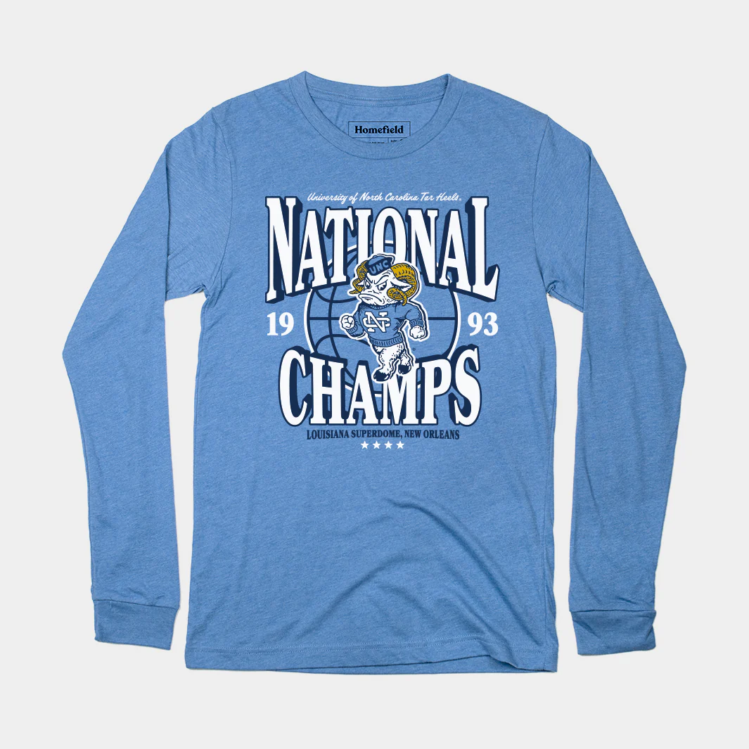 UNC Basketball 1993 Champs Long Sleeve