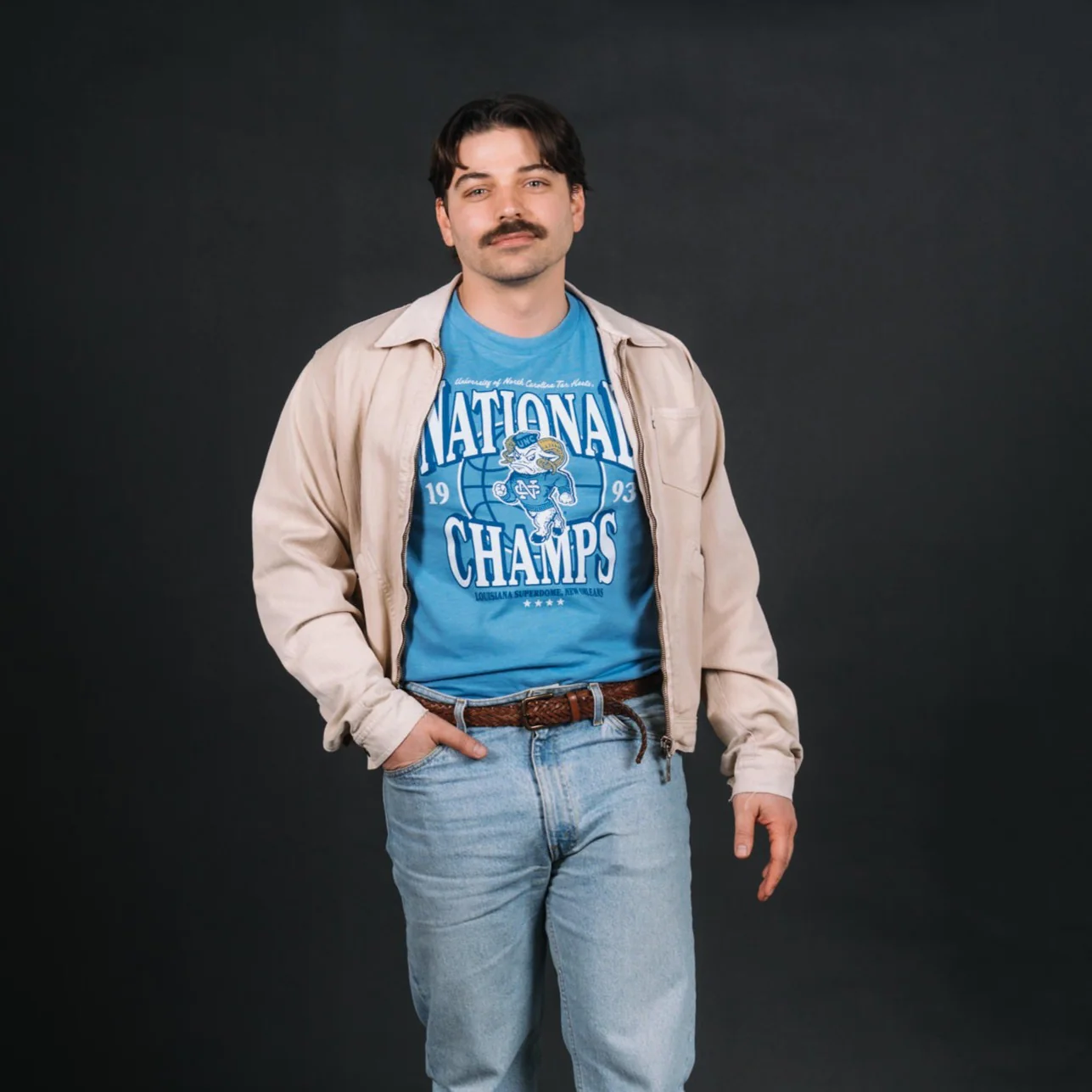 UNC Basketball 1993 Champs Long Sleeve - Image 2