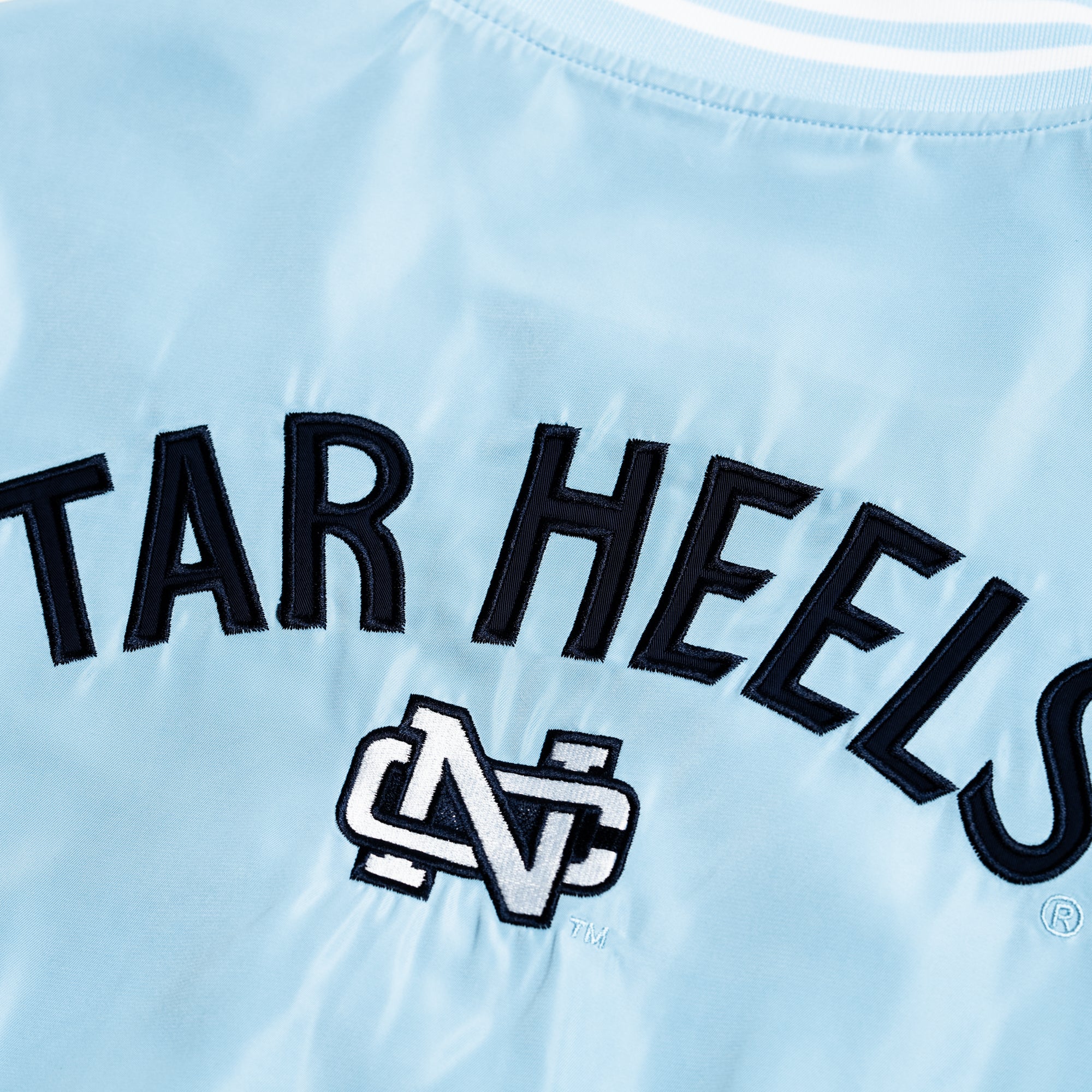 UNC Tar Heels Vintage Rameses Bomber Jacket - Image 4