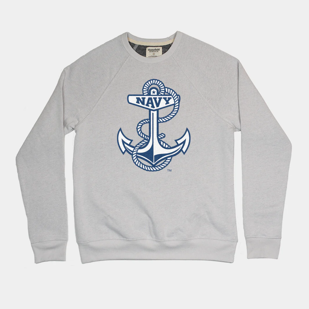 US Naval Academy Anchor Crewneck