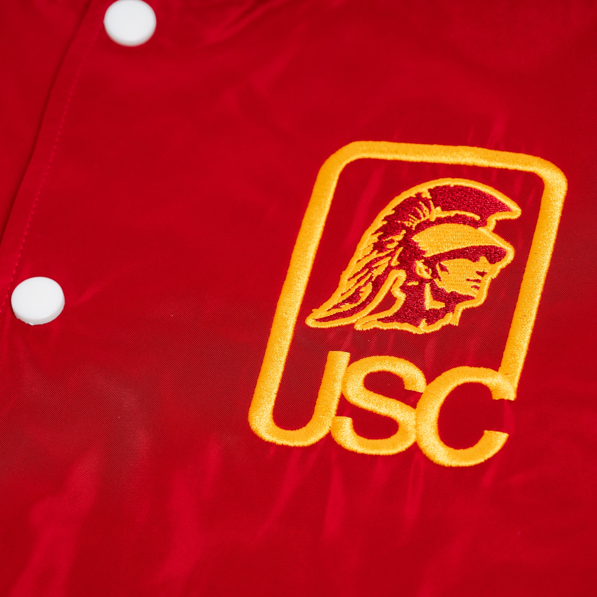 USC Vintage Trojans Script and Logo Bomber Jacket - Image 5