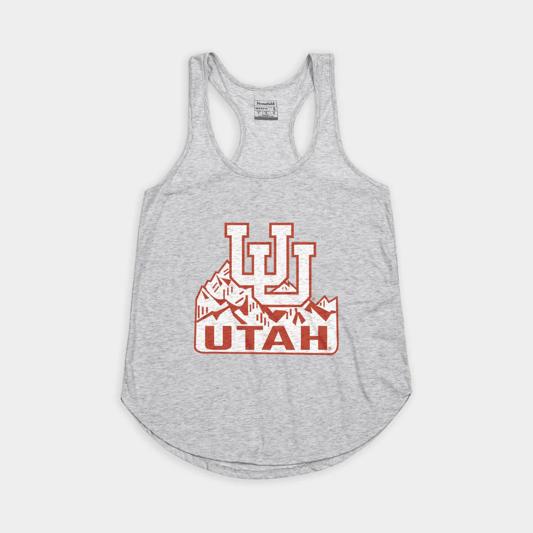 Utah Mountains Women's Racerback Tank