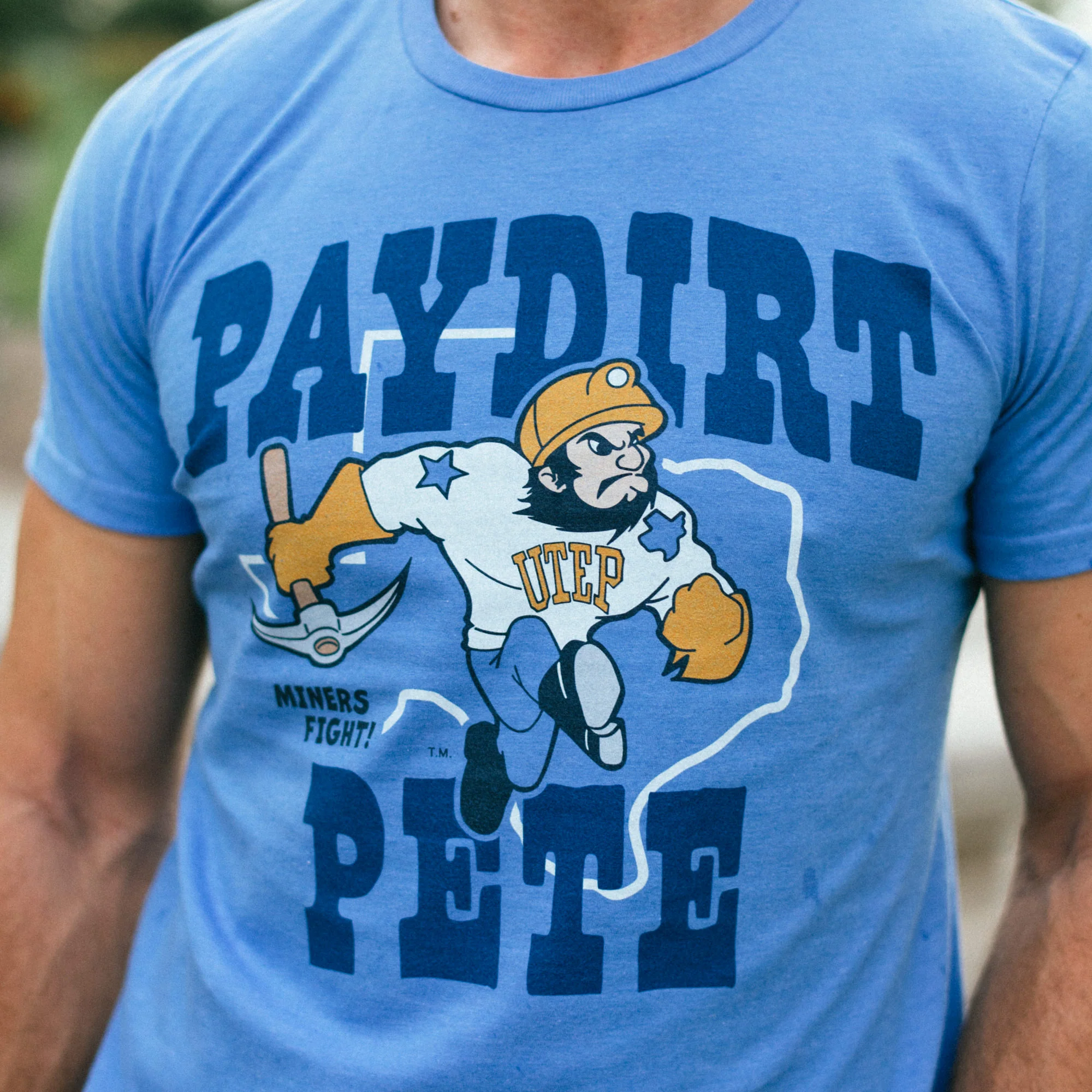 UTEP Miners Paydirt Pete Tee - Image 2