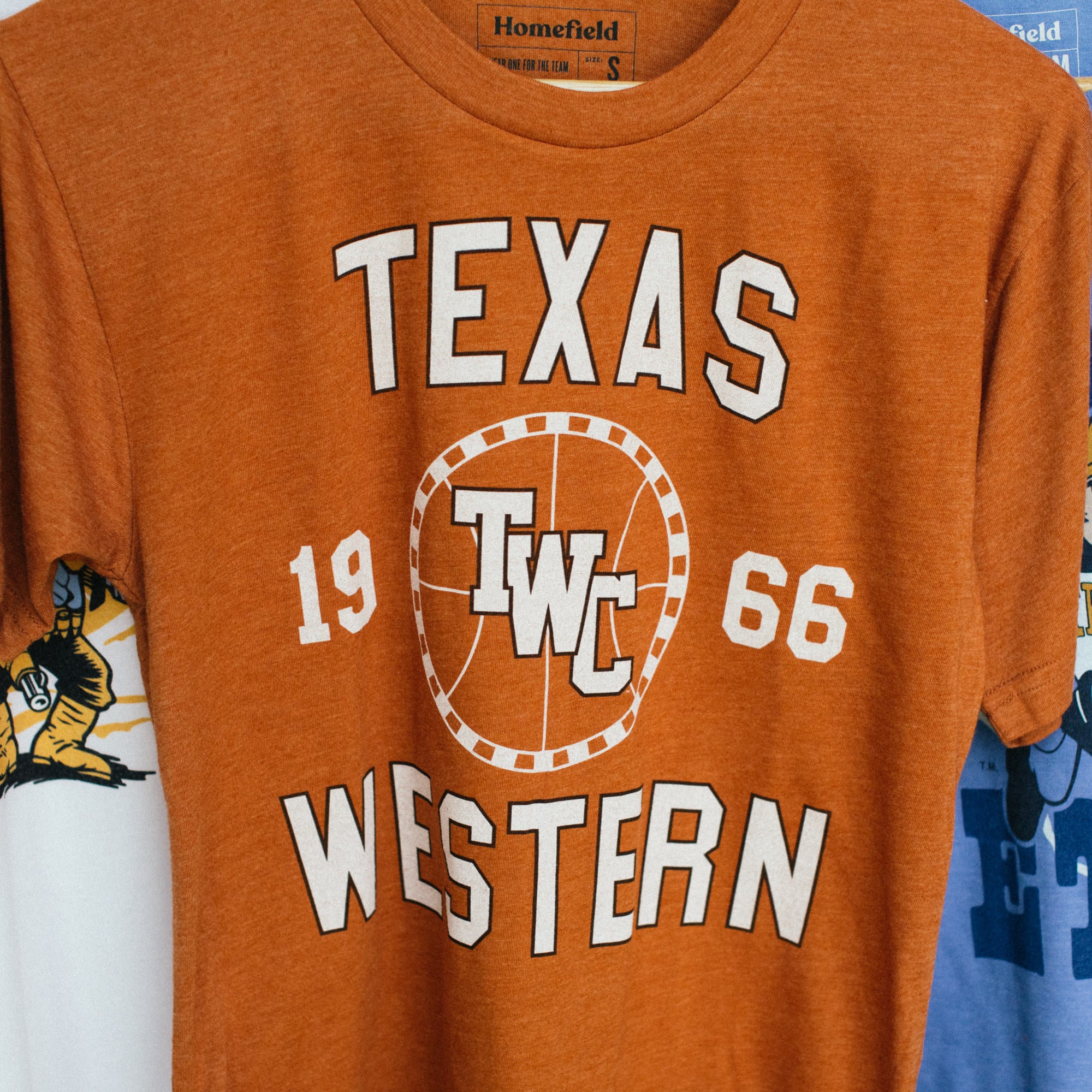 UTEP Texas Western Basketball 1966 National Champs Tee - Image 2