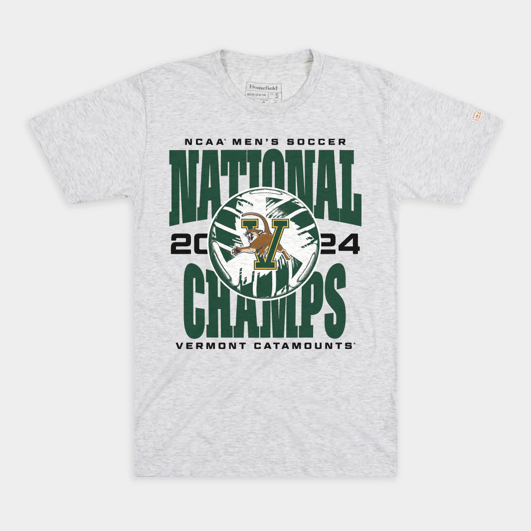 Vermont Men's Soccer 2024 National Champs Tee