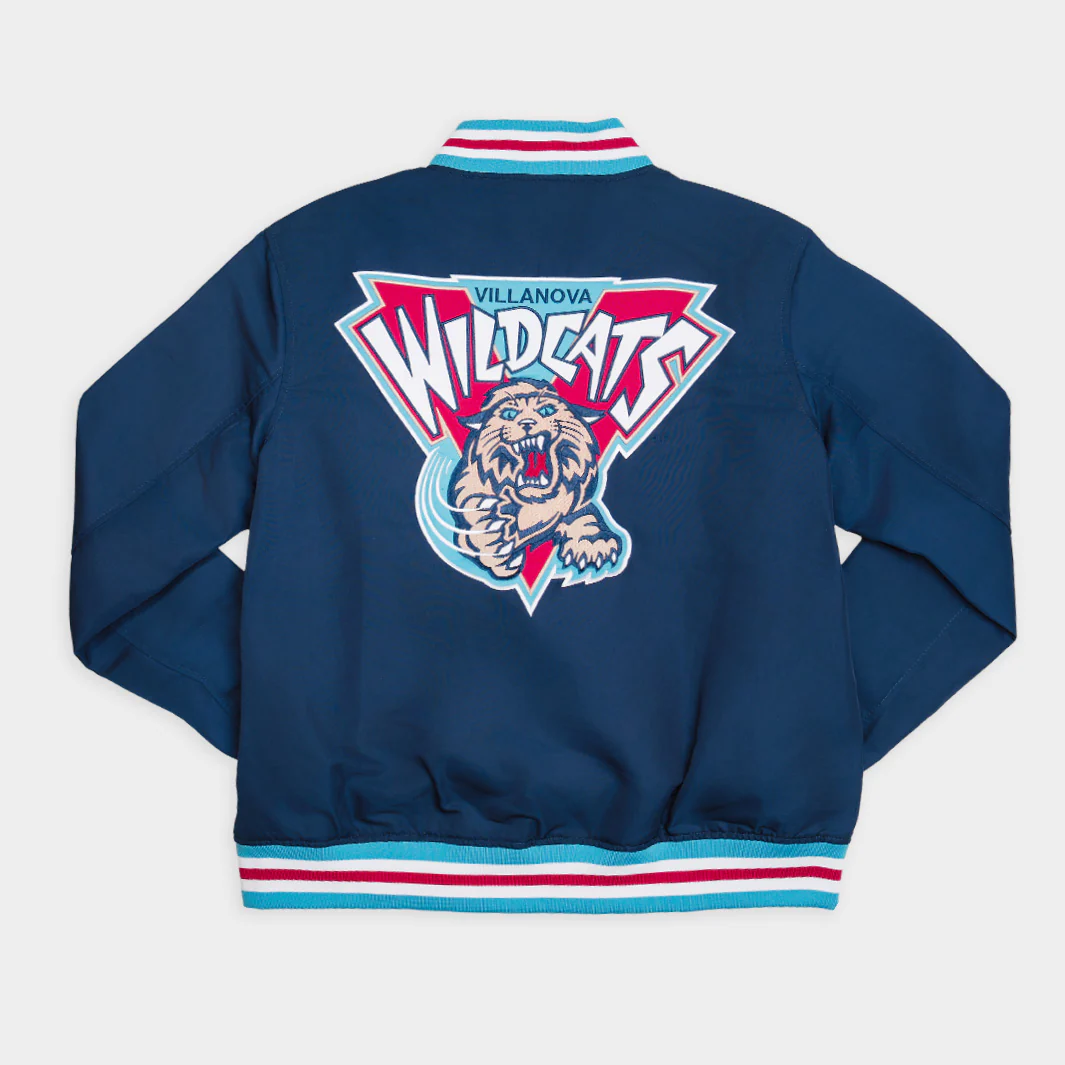 Villanova Wildcats 1990s Basketball Bomber Jacket - Image 2