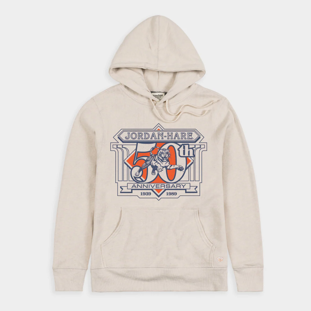 Vintage Auburn Jordan-Hare 50th Anniversary Logo Hoodie