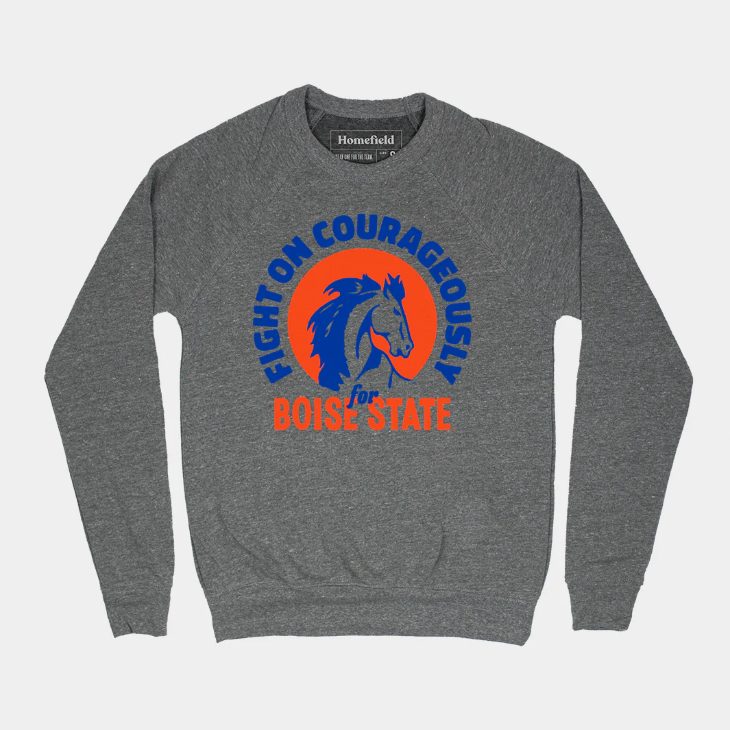 Vintage Boise State Fight Song Crewneck