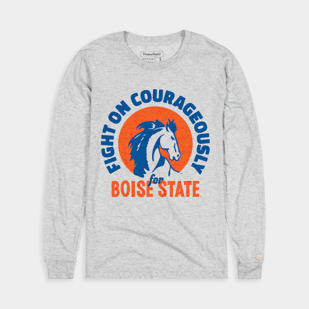 Vintage Boise State Fight Song Long Sleeve