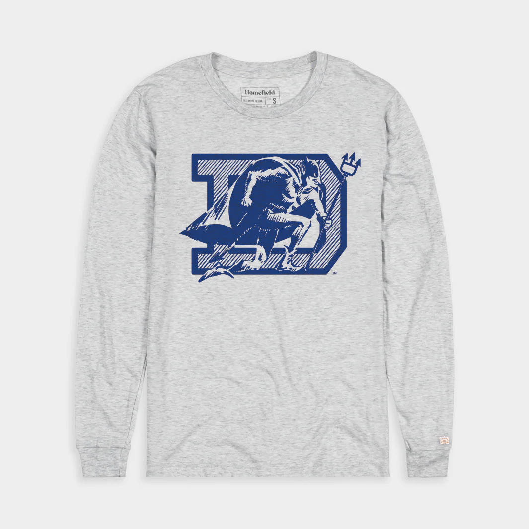 Vintage Duke Sprinting Blue Devil Long Sleeve