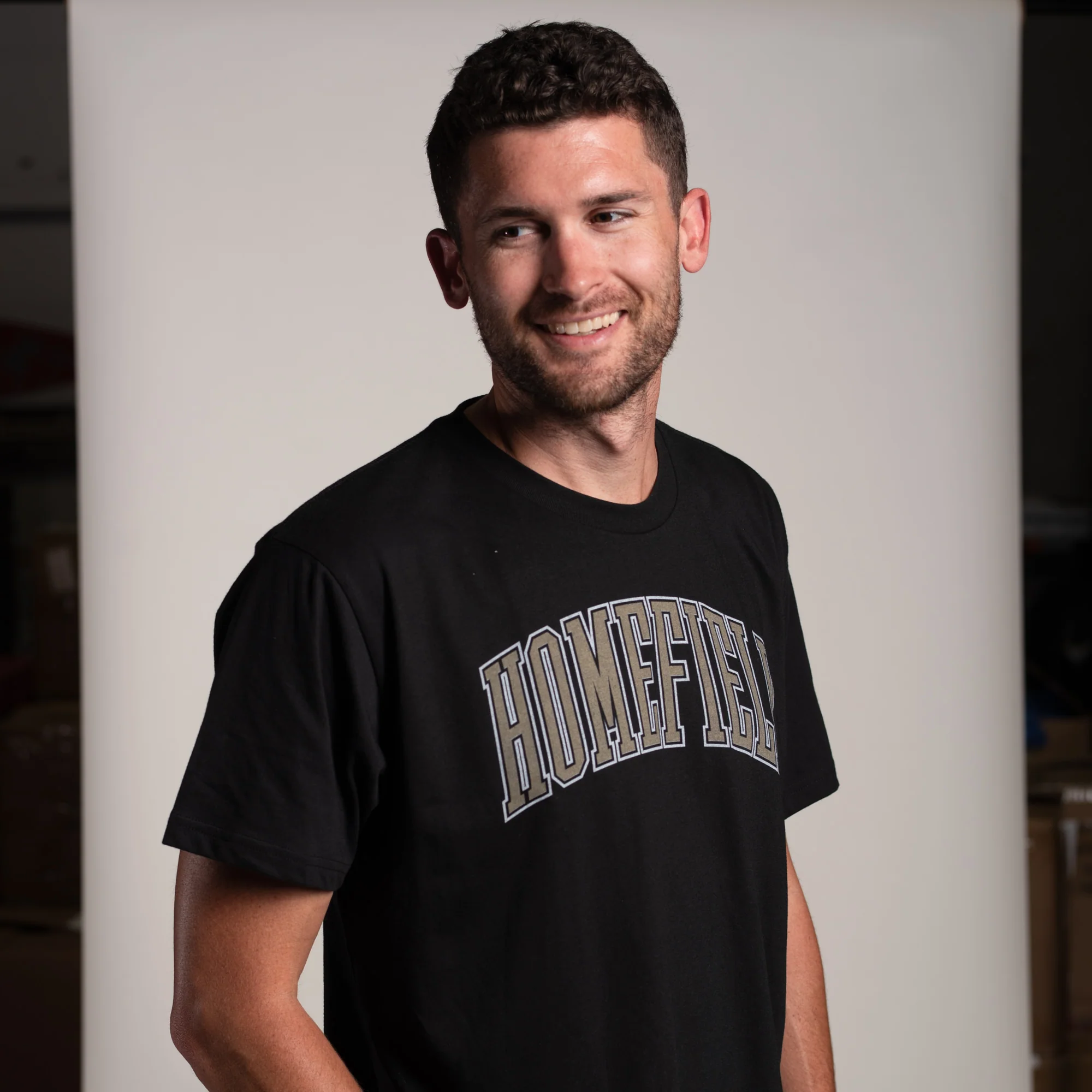 Vintage-Inspired Arched "Homefield" Tee - Image 2