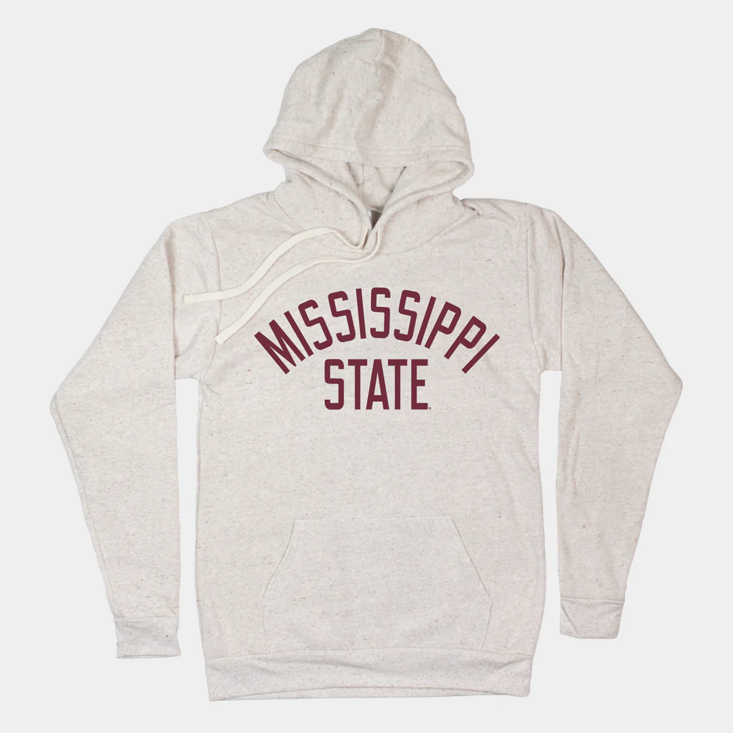 Vintage-Inspired Mississippi State Oatmeal Hoodie