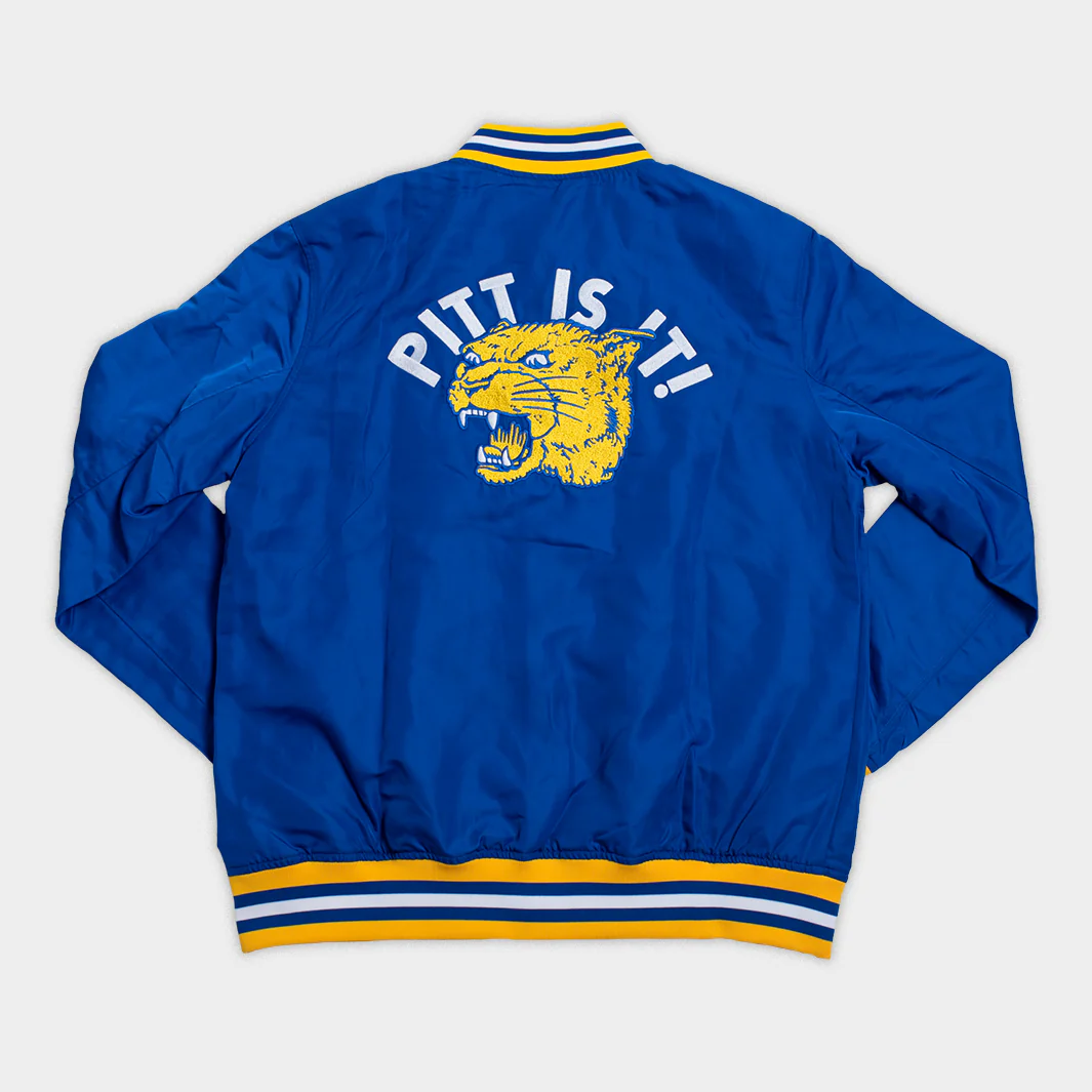 Vintage-Inspired "Pitt is It!" 1970's Bomber Jacket - Image 2