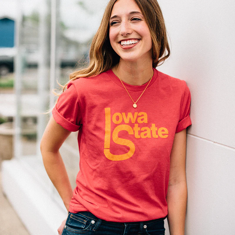 Vintage Iowa State Logo Shirt - Image 2