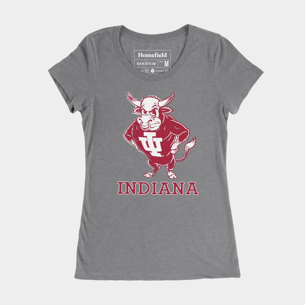 Vintage IU Hoosiers Bison Women's Tee