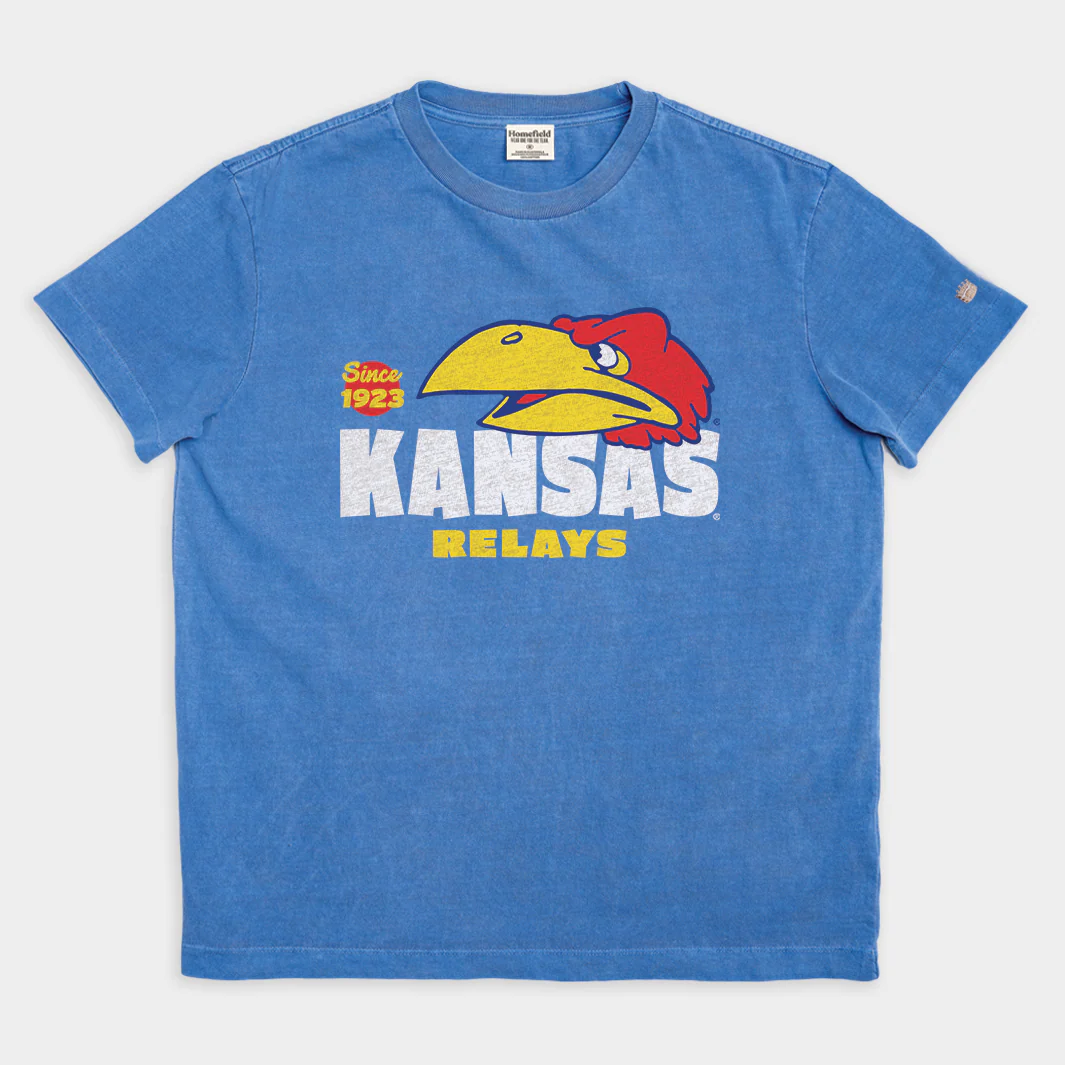Vintage Kansas Relays Track Heavyweight Tee