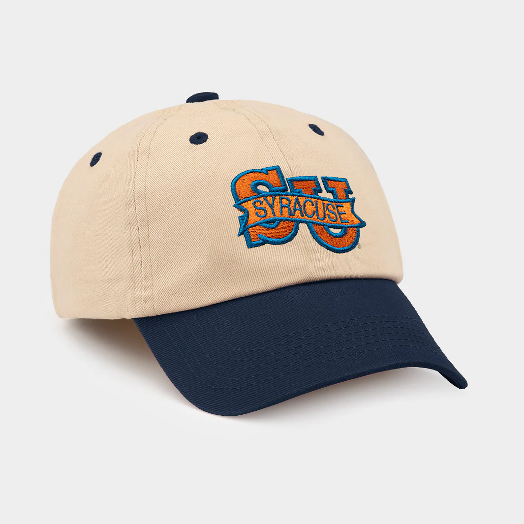 Vintage Syracuse "SU" Two-Tone Dad Hat - Image 2