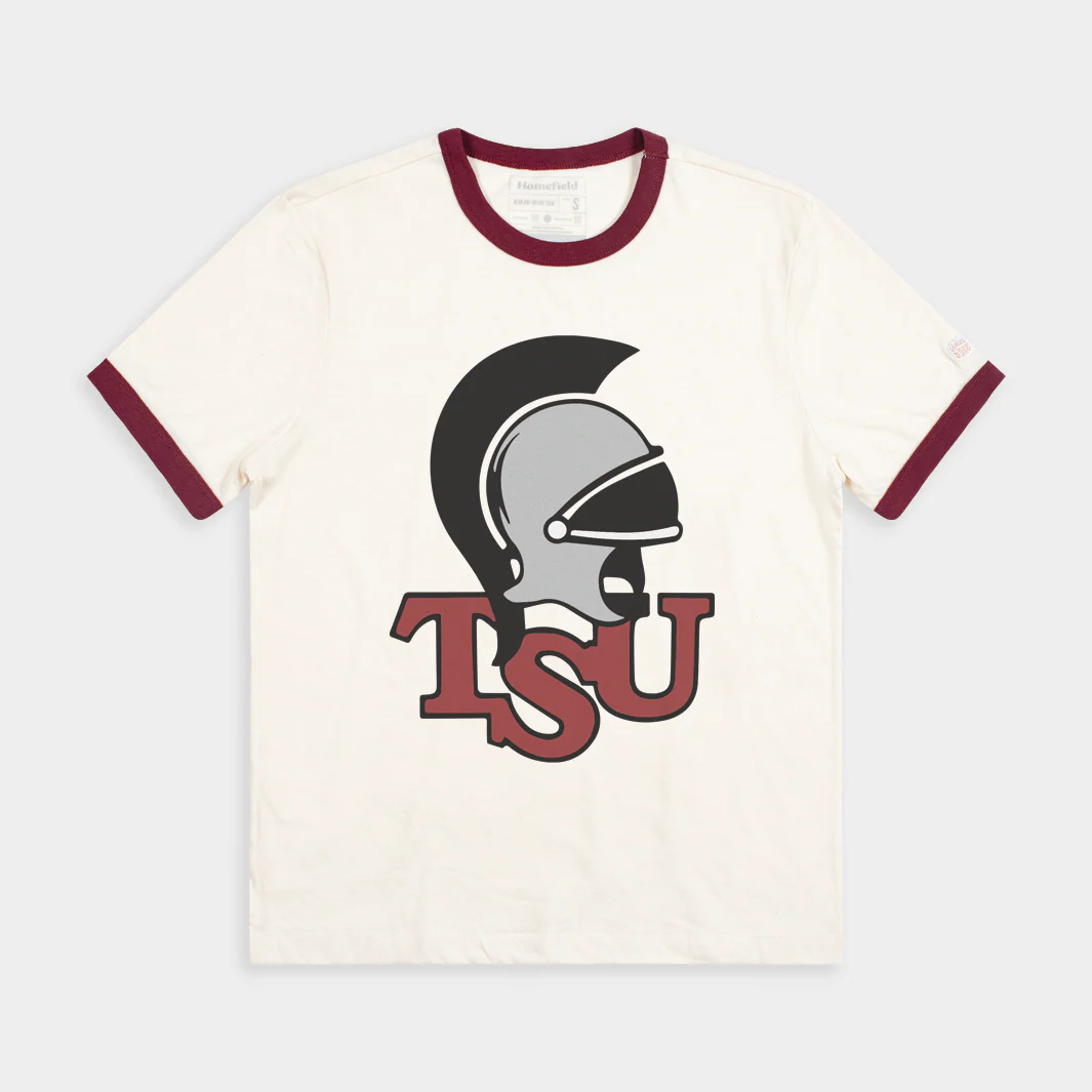 Vintage TSU Logo Ringer Tee