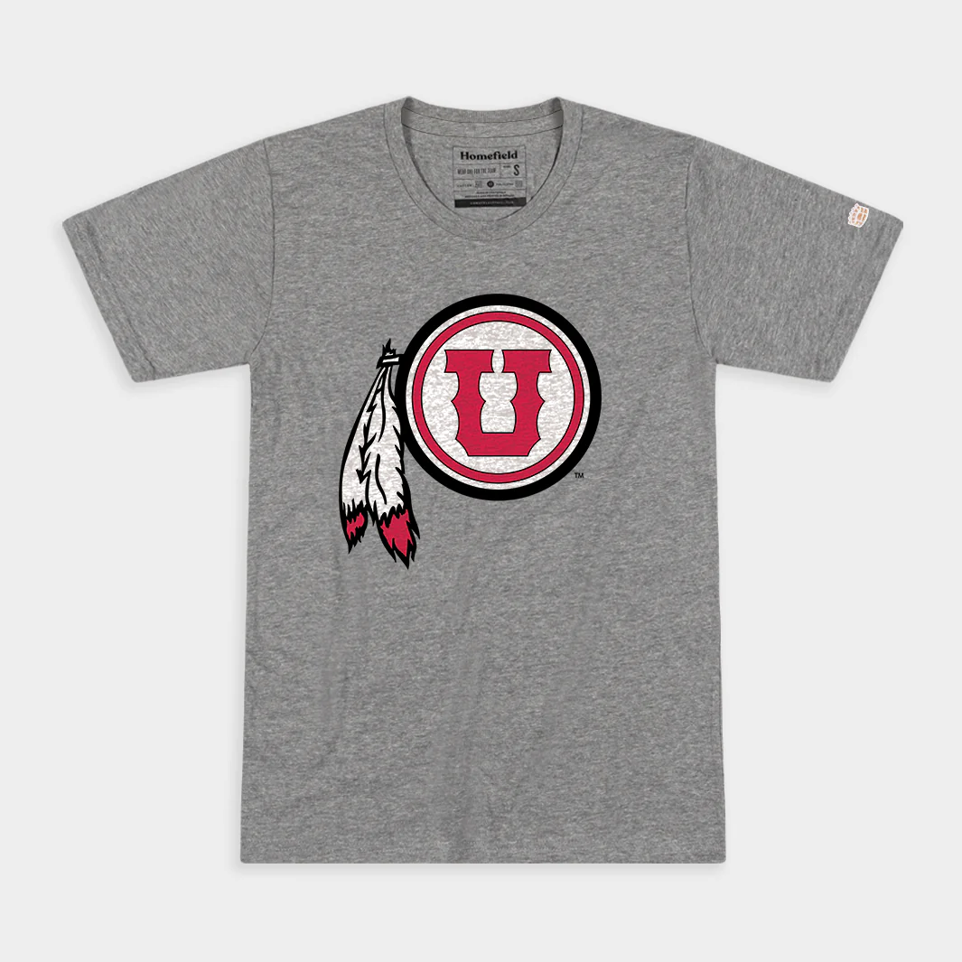 Vintage Utah Drum + Feather Tee