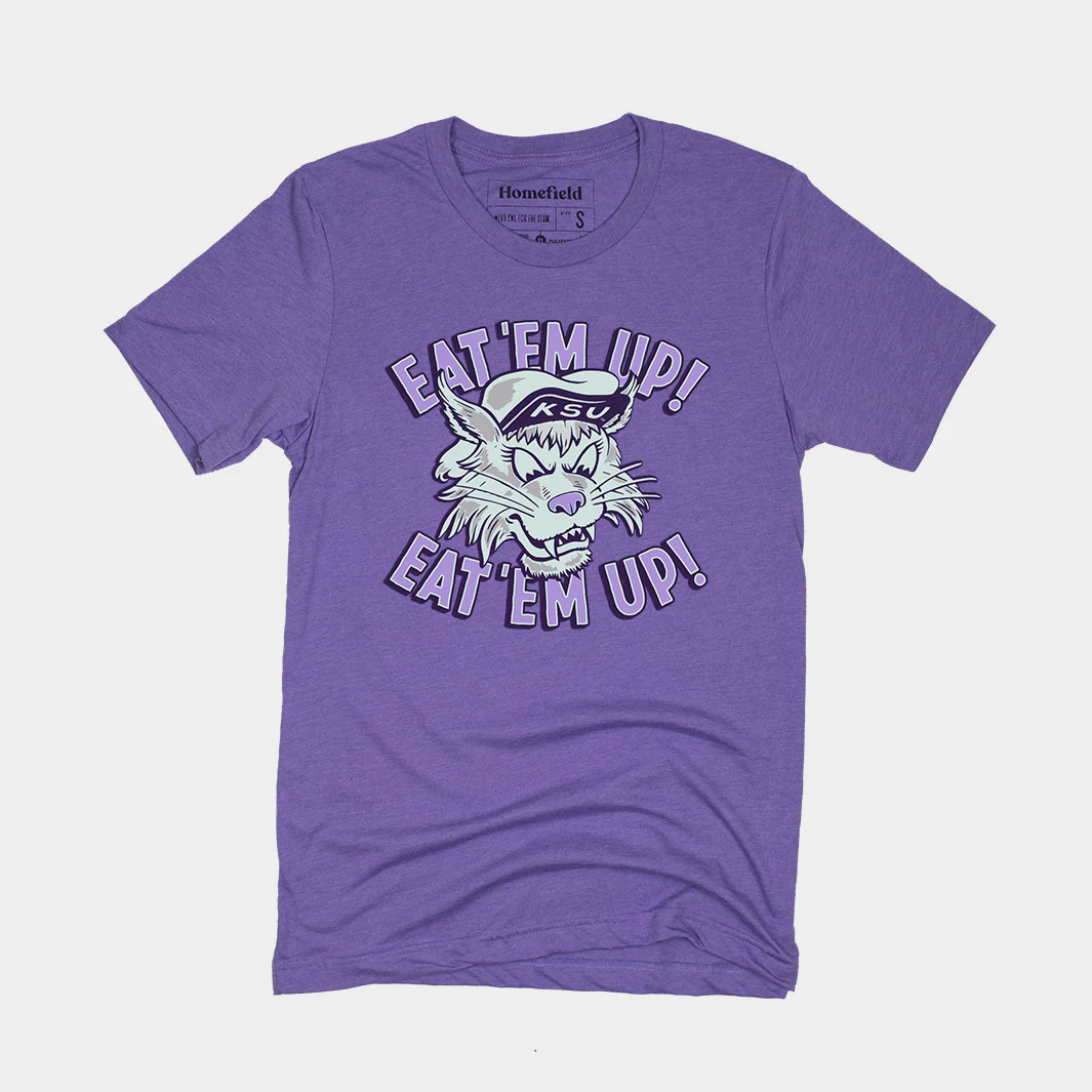 Vintage K-State "Eat 'Em Up" Tee