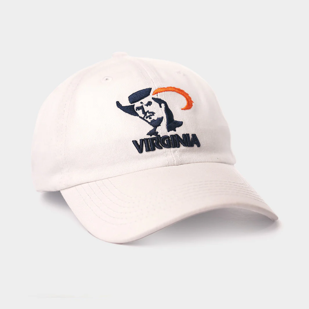 Virginia Cavaliers Retro Cavalier Logo Dad Hat - Image 2