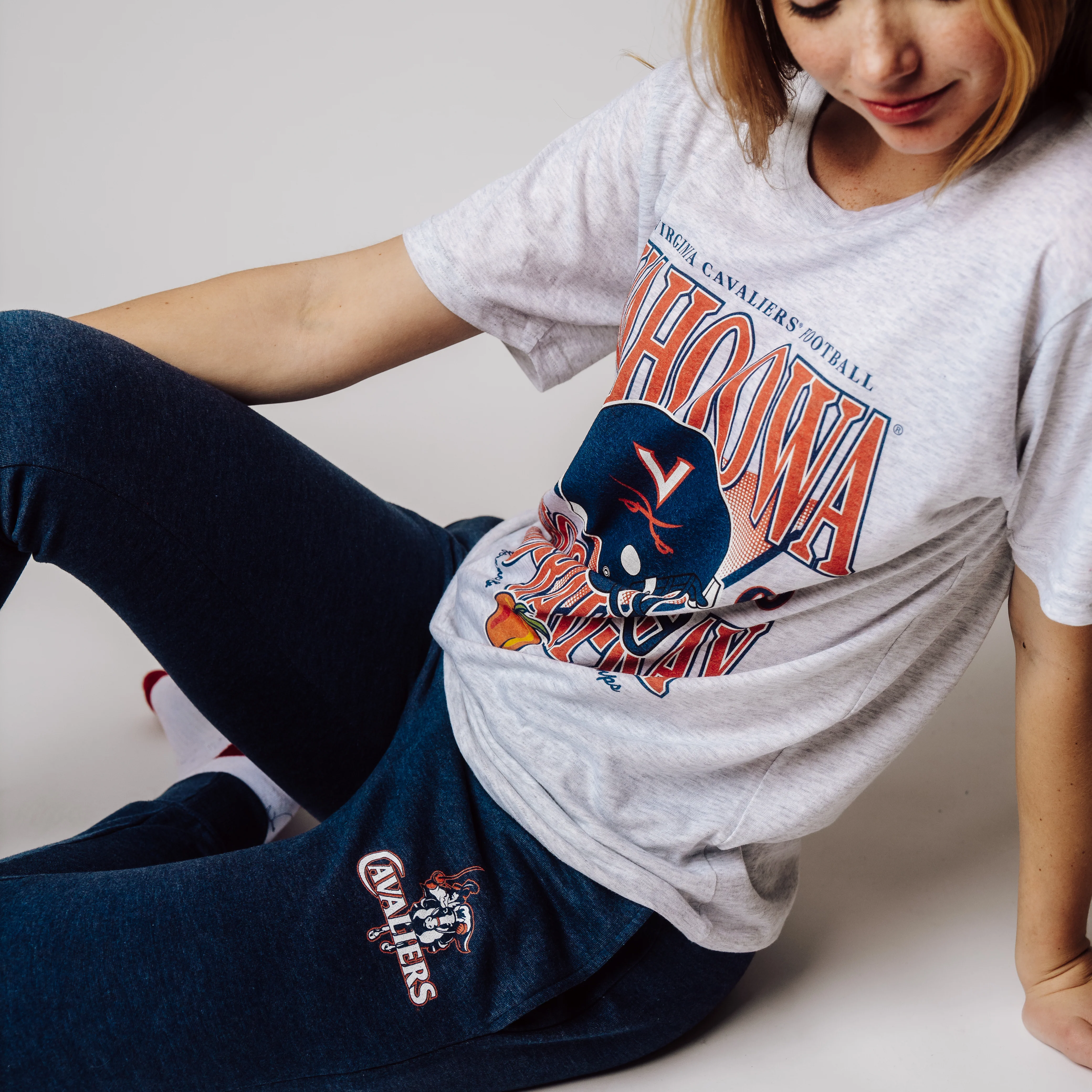 Virginia Cavaliers Vintage Charging Mascot Joggers - Image 2