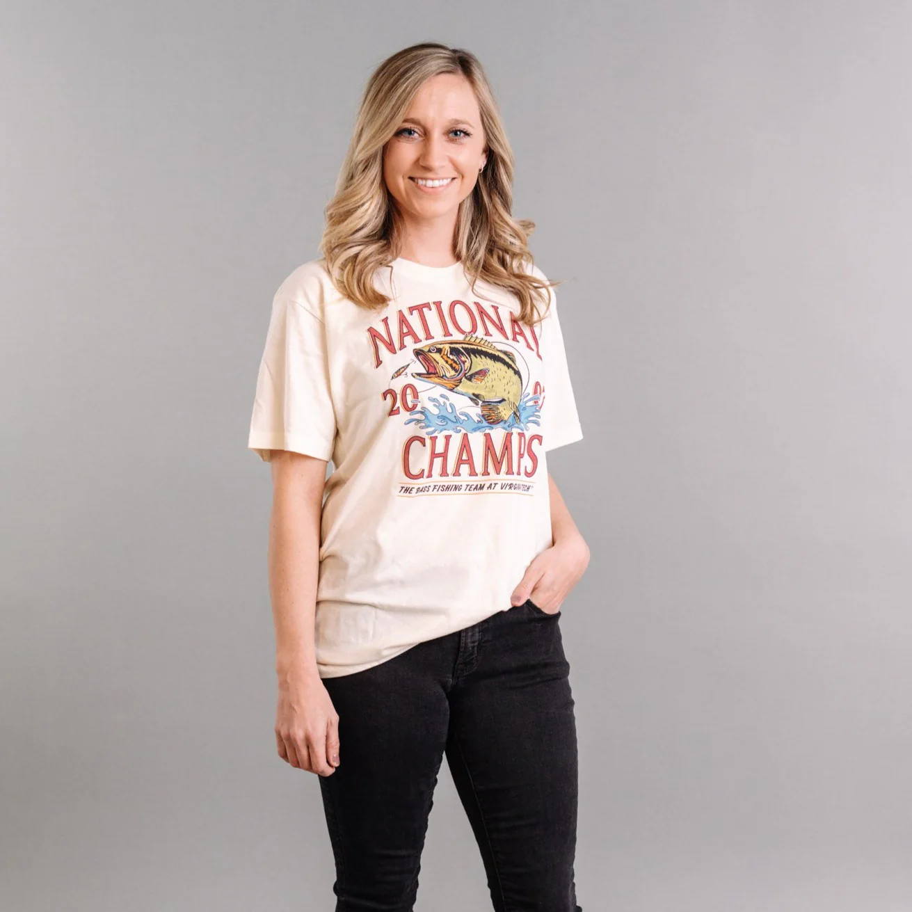 Virginia Tech 2007 Bass Fishing Tee - Image 2