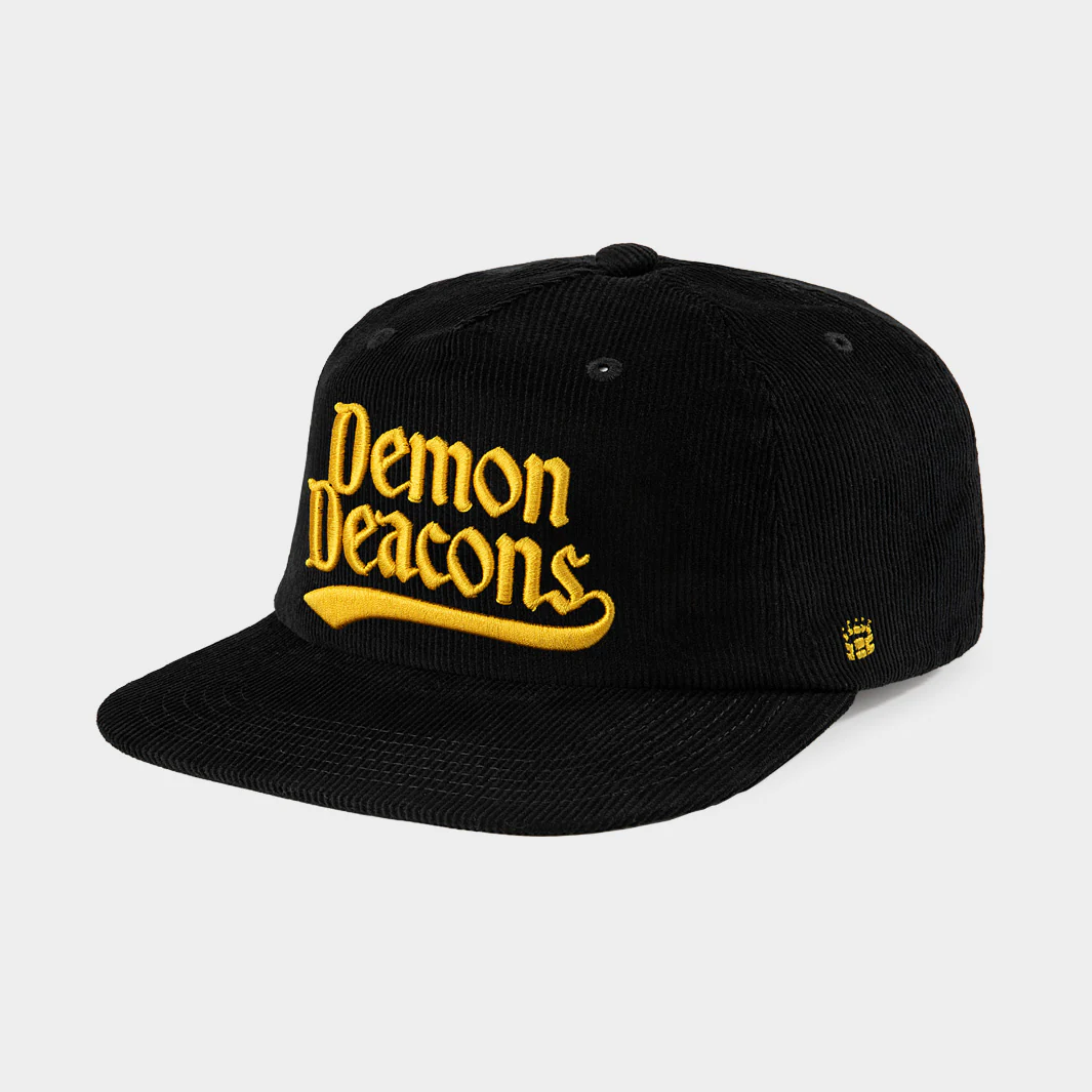 Wake Forest Demon Deacons Throwback Wordmark Corduroy Hat