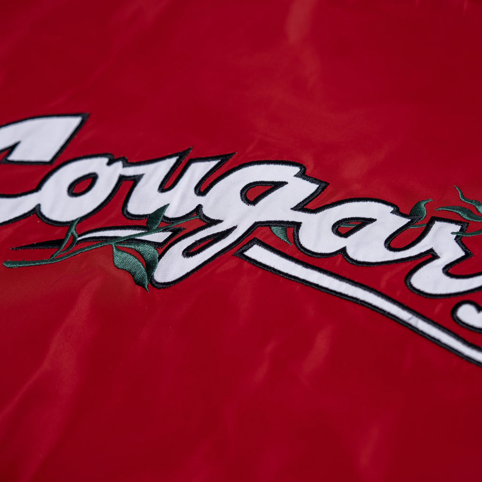 Wazzu Cougars Throwback Roses Bomber Jacket - Image 3
