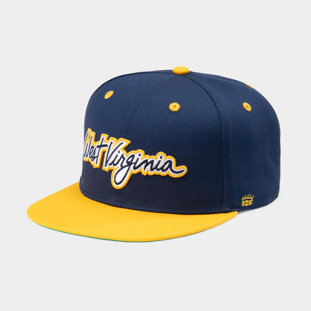 West Virginia Baseball 1990s Snapback Hat