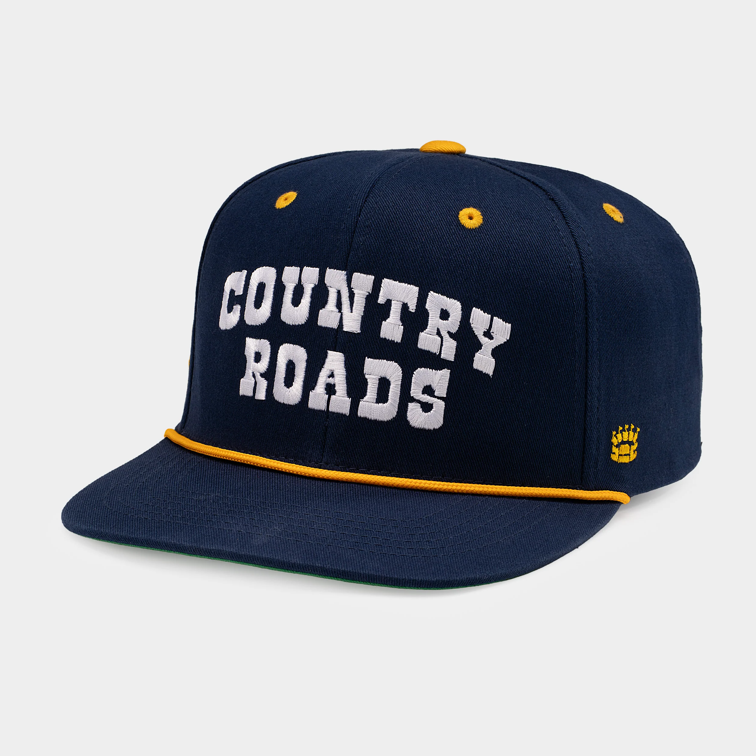 West Virginia "Country Roads" Vintage Snapback