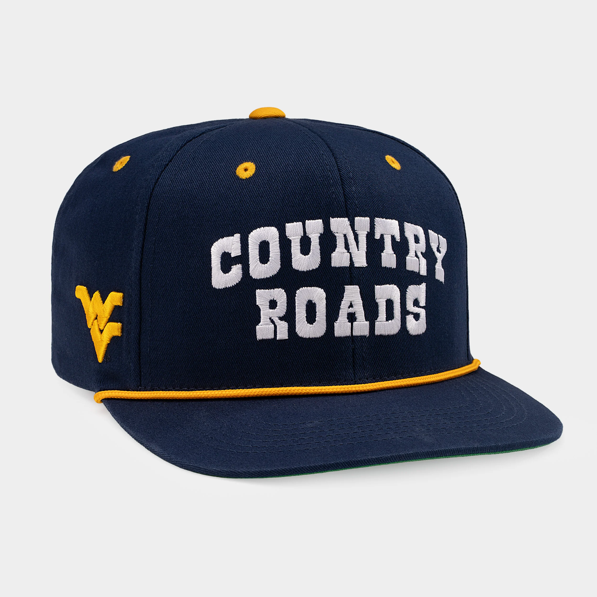 West Virginia "Country Roads" Vintage Snapback - Image 2