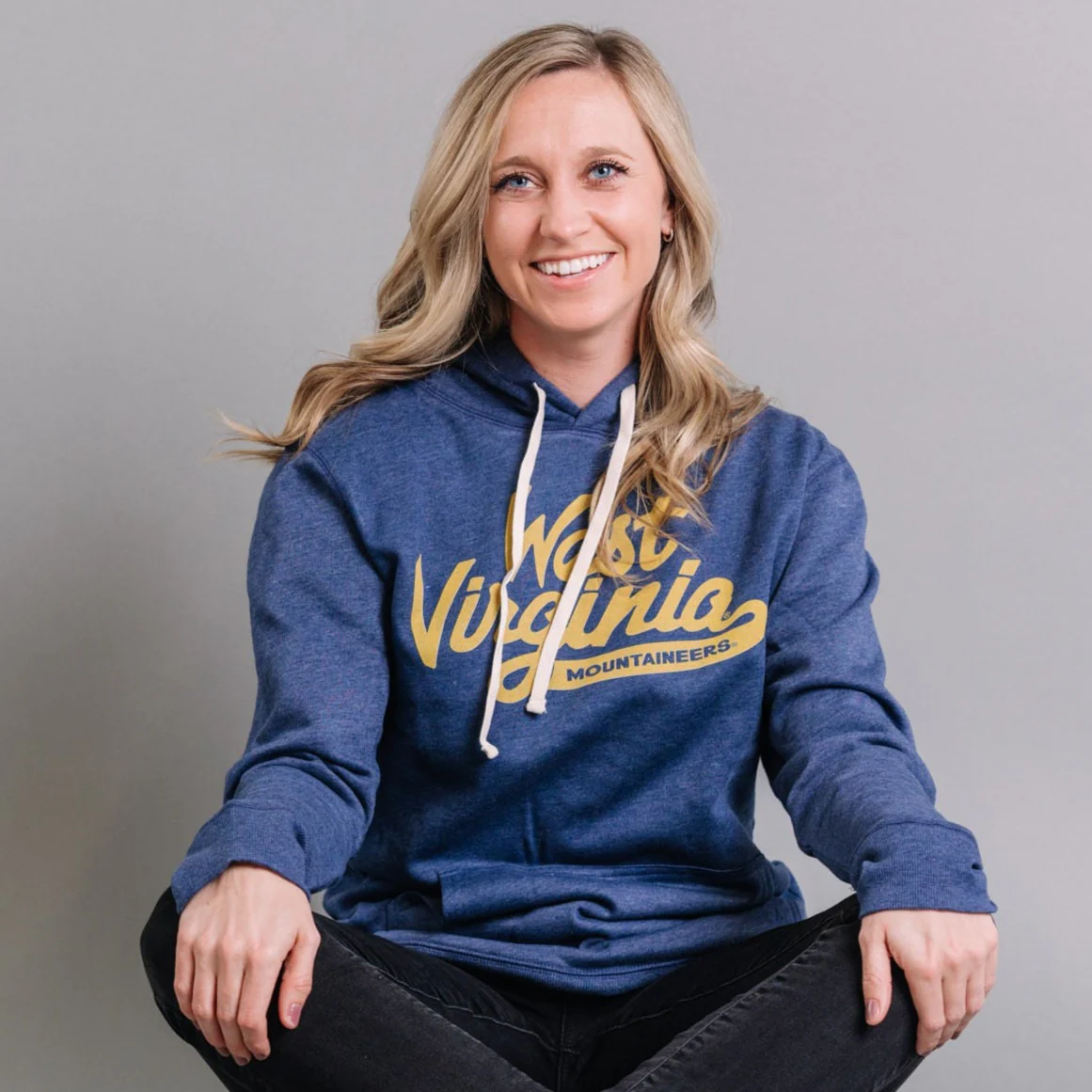 West Virginia Mountaineers Retro Hoodie - Image 2