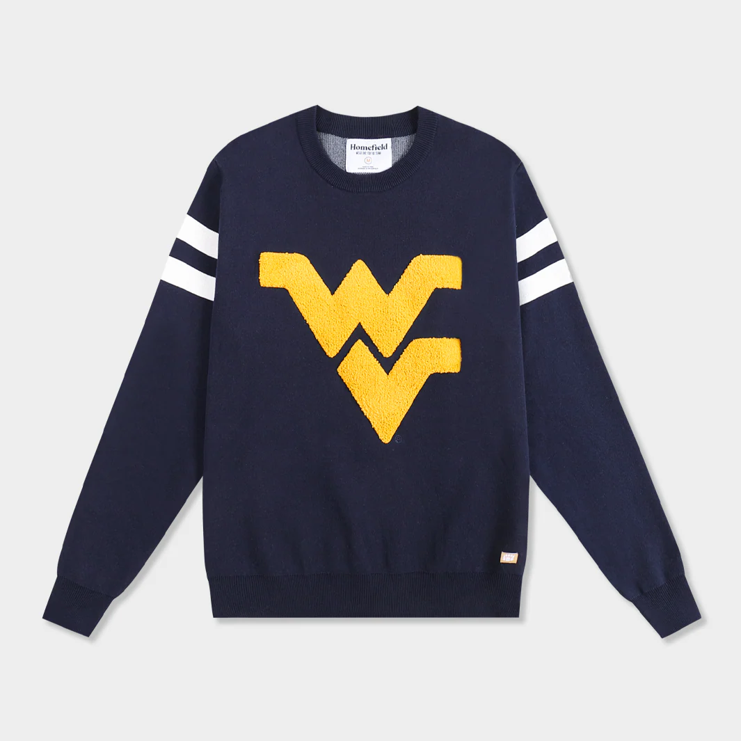 West Virginia Mountaineers Retro Knit Sweater
