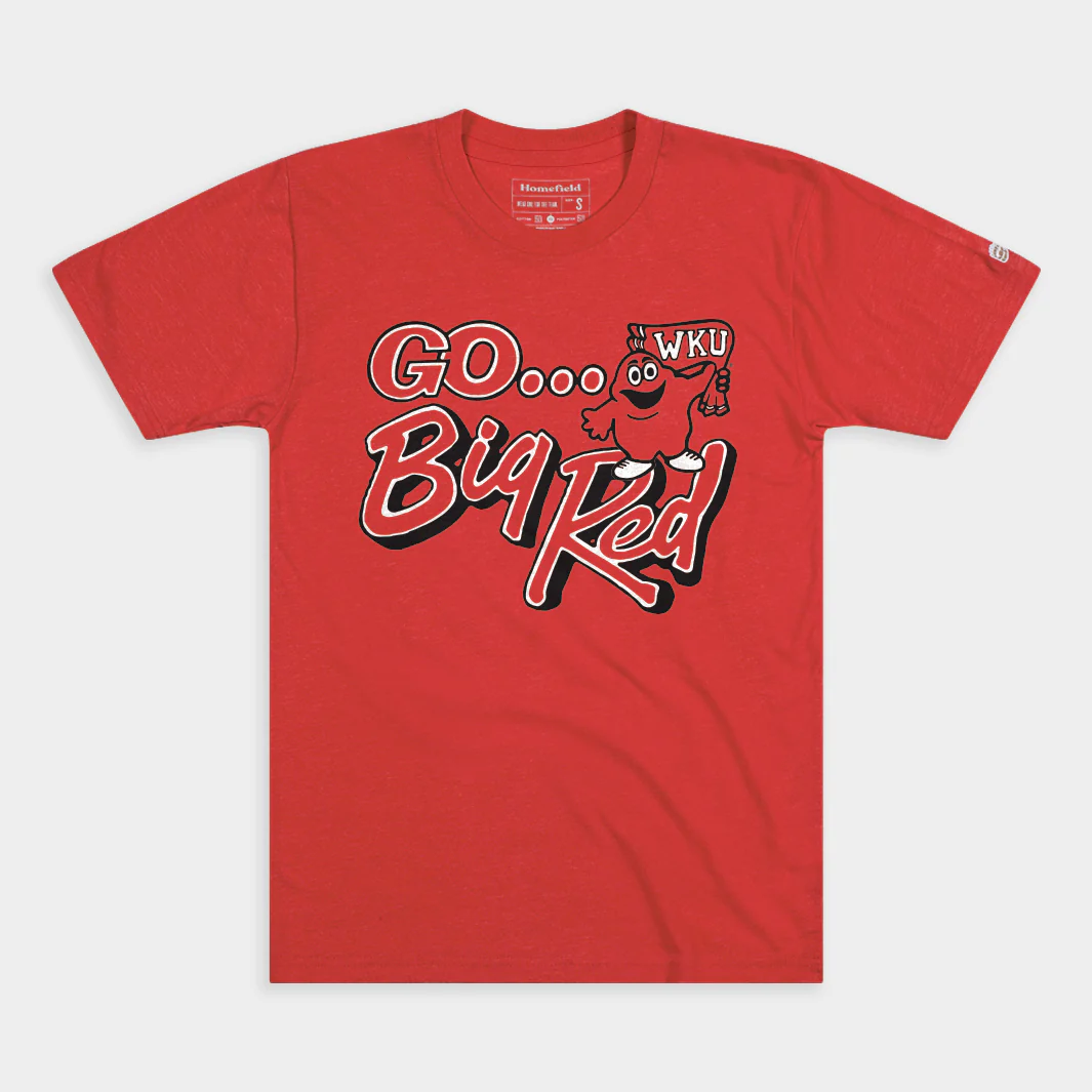 Western Kentucky Go Big Red Vintage Tee