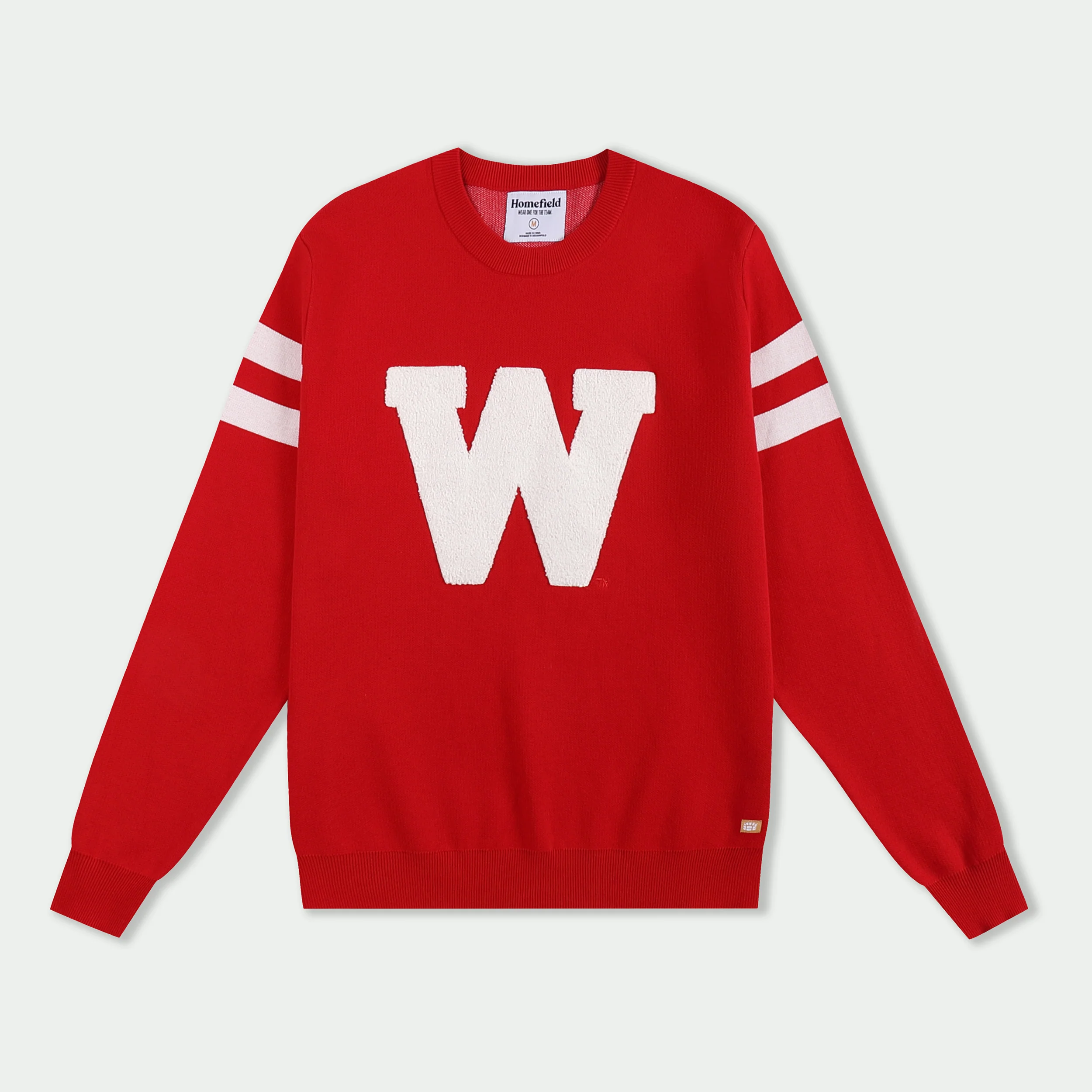 Wisconsin Badgers Vintage Logo Knit Sweater