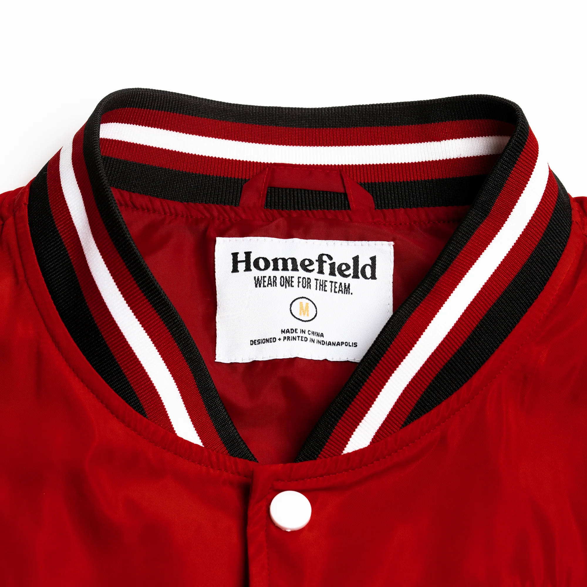 Wisconsin Badgers Vintage Script Bomber Jacket - Image 4