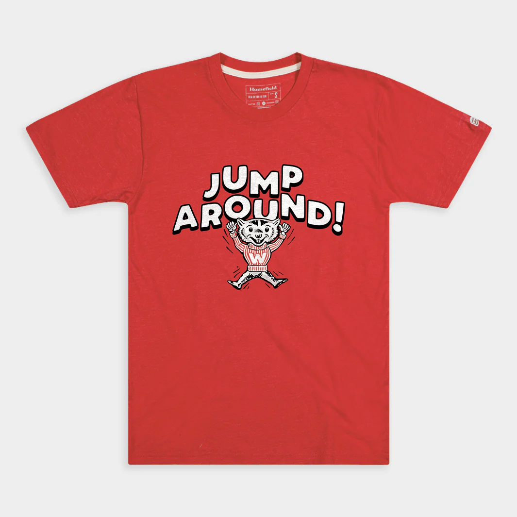 Vintage Wisconsin Badgers "Jump Around" Tee