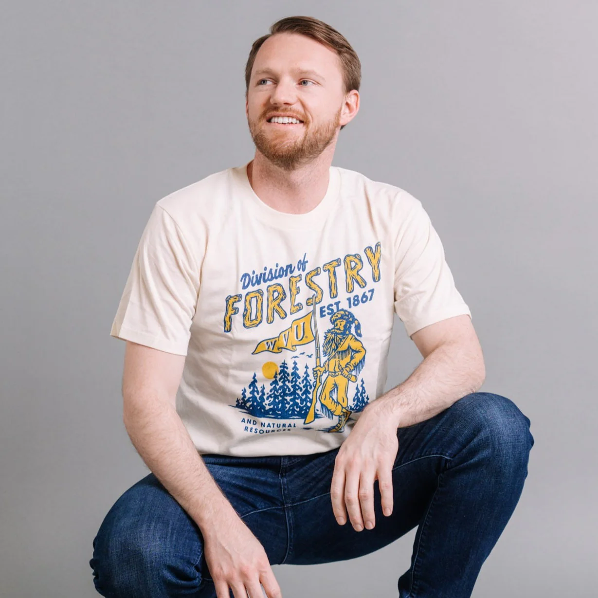 WVU Division of Forestry Tee - Image 2