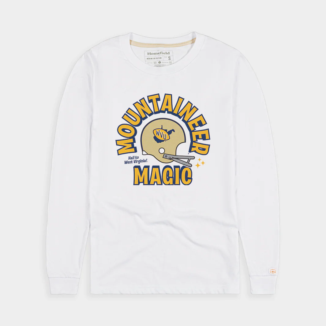 WVU Football Mountaineer Magic Long Sleeve