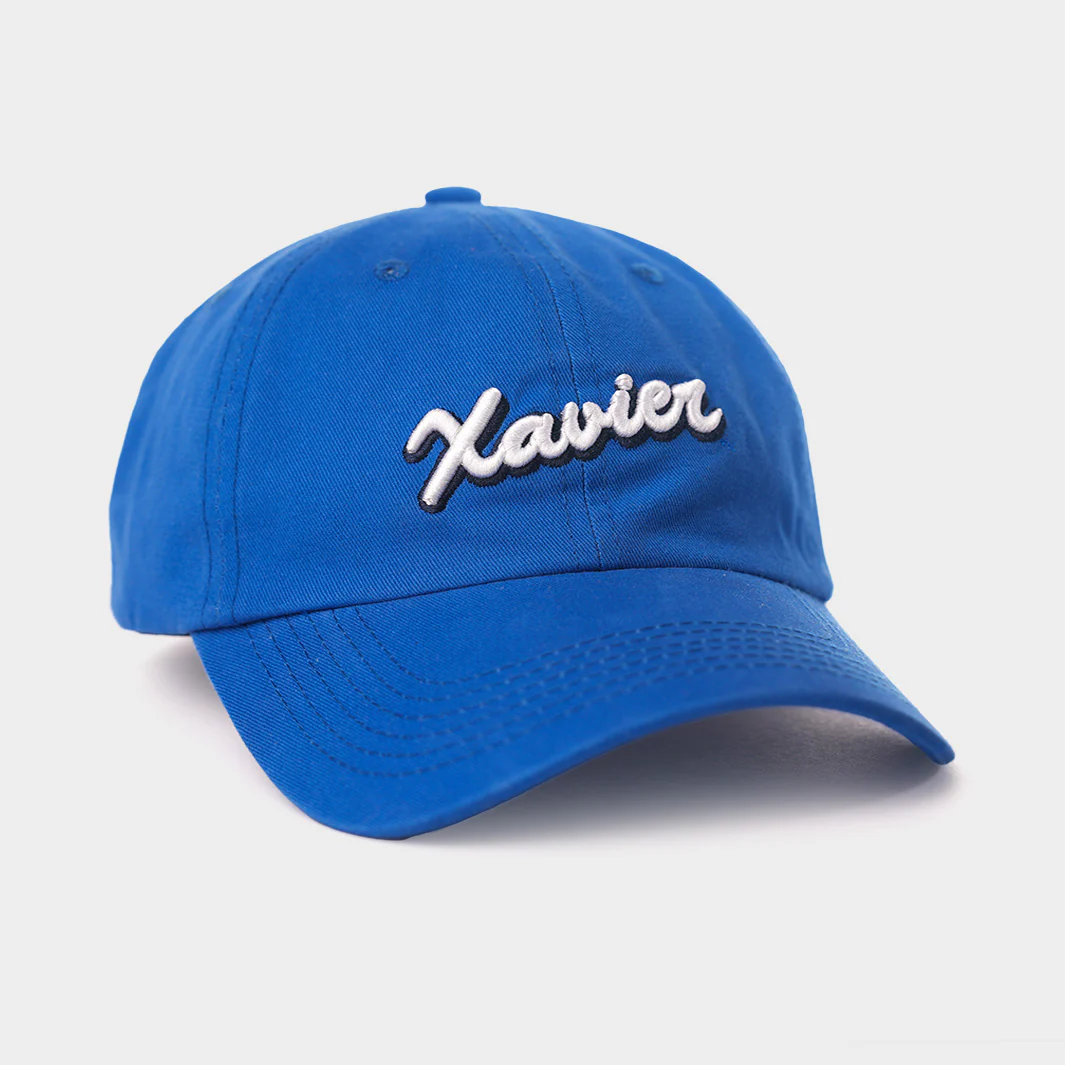Xavier Musketeers Classic Script Dad Hat - Image 2